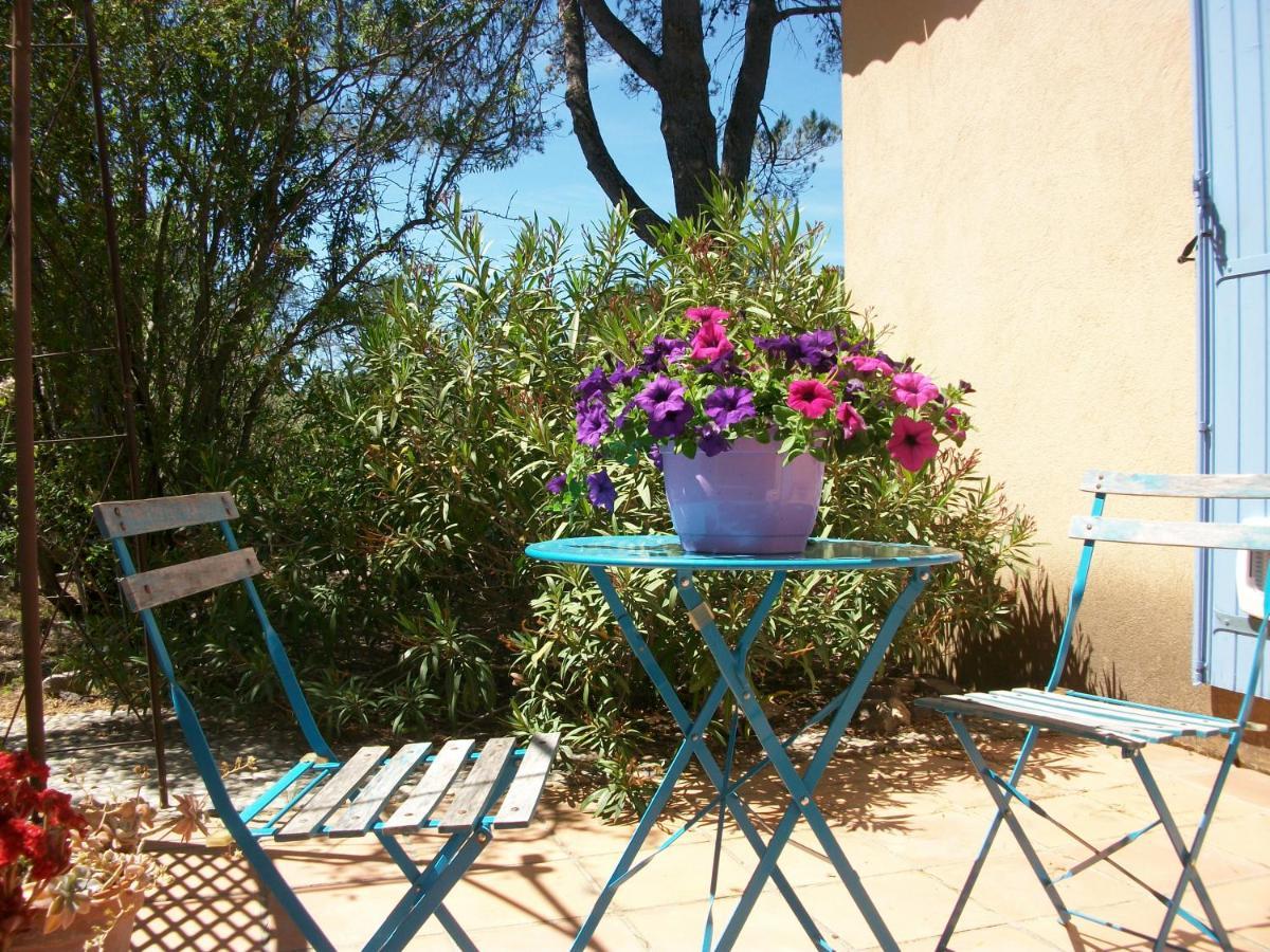 Bed and Breakfast Les Chardons Bleus Lorgues Exterior foto